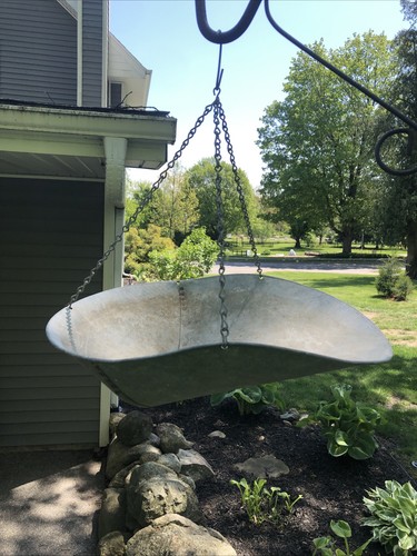 Vintage hanging scale basket - vintage,
