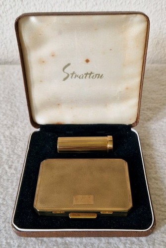 Art deco stratton - compact, &