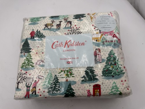 Cath kidston 4pc king sheet - cath,