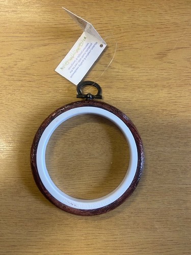 Wood grain effect round flexi - round,