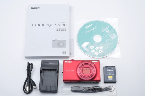 Nikon coolpix s6100 - red, 7x