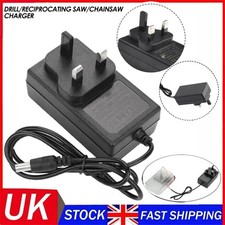 Universal Charger UK Plug 18V 21V For Cordless Drill Battery Chainsaw Portable