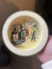 RARE ROYAL DOULTON DAILY MIRROR PIP SQUEAK&WILFRED CHINA BABYS BOWL