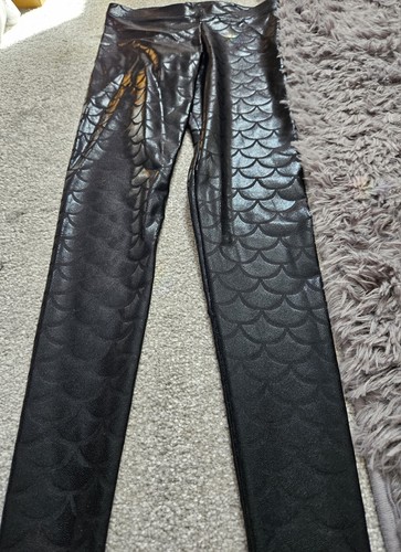 Black milk shiny - black, mermaid