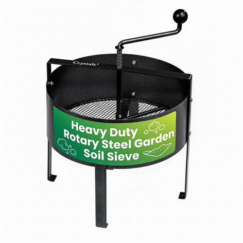 Rotary garden soil sieve 18l - garden,
