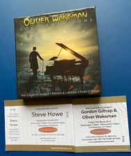 Oliver Wakeman - Collaborations - 3 CD Box Set + Artcards, Gig Tickets