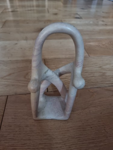 Soapstone figure light - soapstone,