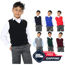 Unisex Knitted Tank Top School