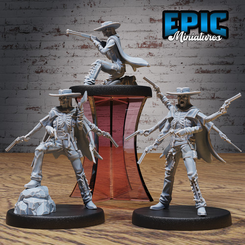 Undead gunslinger fantasy - undead,