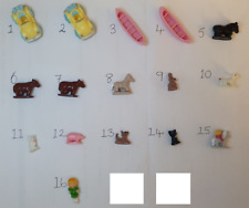 Vintage Bluebird 1991 Polly Pocket Polly's Dream World Dolls Figures Replacement