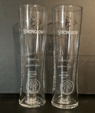 STRONGBOW  CIDER PINT GLASSES
