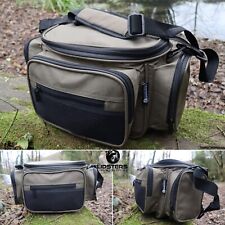 LIDSTERS Green Carp Coarse Fishing Tackle Bag Holdall Quality Bag SMALL