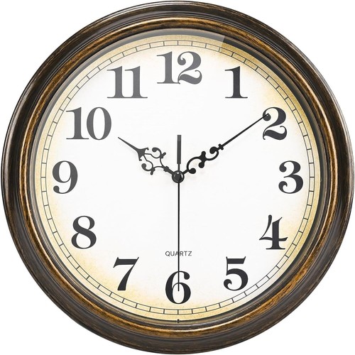 Wall clock battery operated - clock,