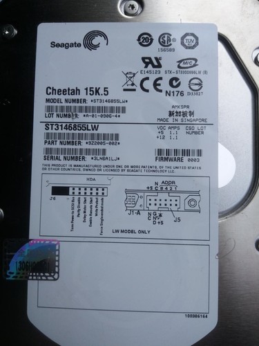 Seagate cheetah 15k - seagate, 15k.5