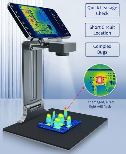 Infrared thermal imager - 3d,
