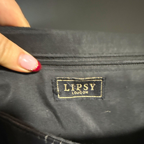 Lipsy london black textured - london,