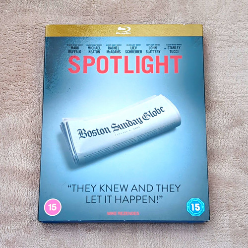 Spotlight blu ray 2016 with - spotlight,