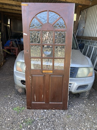 Part glazed front door - part,
