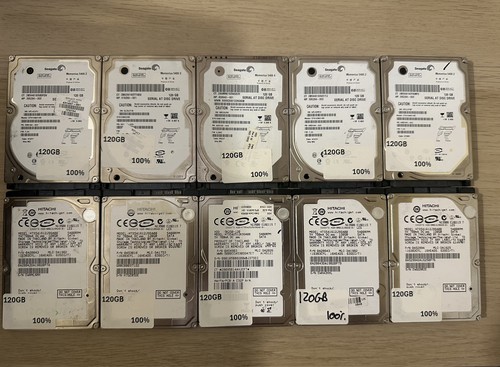 Joblot 120gb mixed brands - 120gb,
