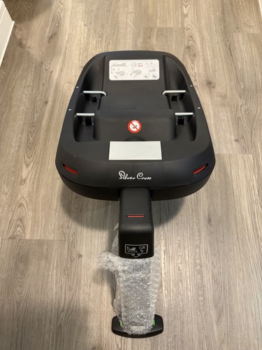 Silver cross isofix - silver, base
