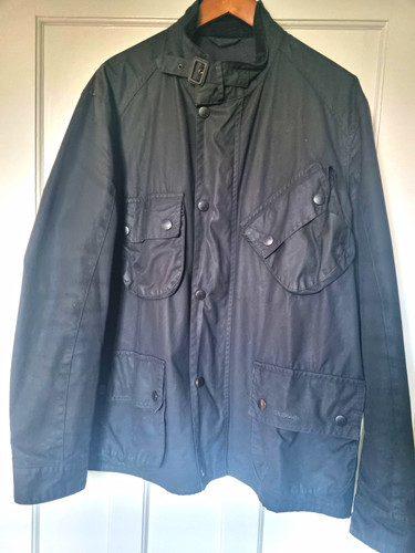 Barbour waxed cotton - jacket, in