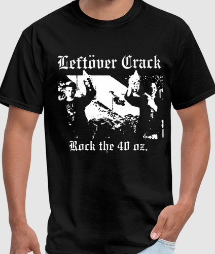 Leftover crack shirt rock - leftover, t
