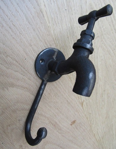 Sink tap hook - cast, iron
