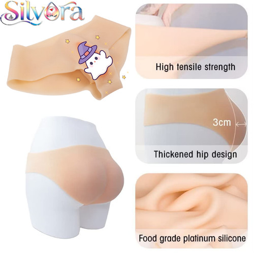 Silicone shorts panty fake - shorts,
