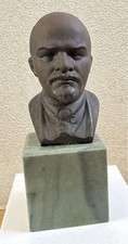 Lenin Bust Statue Soviet Era