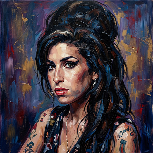 Amy winehouse portrait - winehouse,