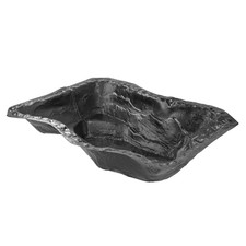 PISCES BISCAY PREFORMED GARDEN FISH POND 350L XL MOULDED NATURAL PLASTIC LINER