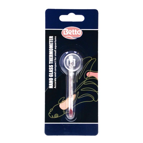 Betta glass thermometer - glass,