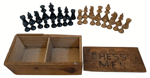 Vintage staunton chess - vintage,