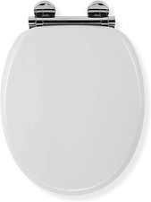 Croydex Flexi-Fix Lucerne: Always Fits, Never Slips, Soft Close Toilet Seat
