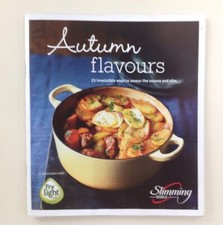SLIMMING WORLD AUTUMN FLAVOURS BOOKLET- 25 OLD RED GREEN & EE PLAN RECIPES USED