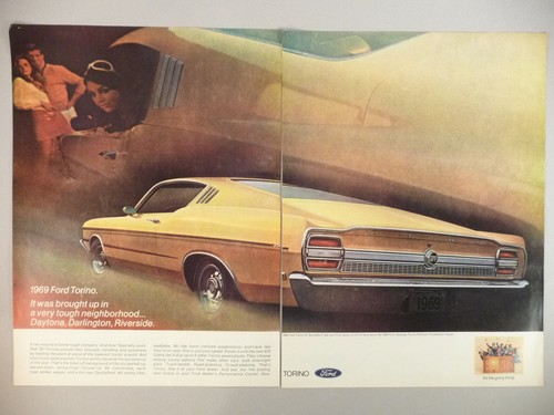 Ford torino double page print - double-page,
