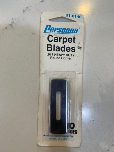 Personna carpet blades 017 - blades, .017