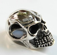  Sterling Silver (925)  Skull