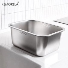 10L Stainless Steel Dishpan