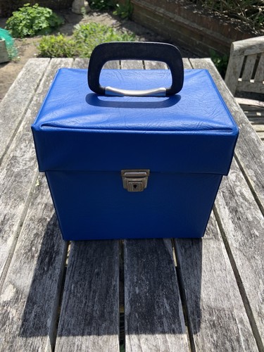 Vintage blue 1970 record - vintage,