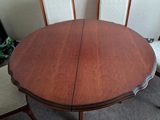 Mahogany Table with 6 Chairs