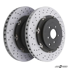 REAR DRILLED GROOVED 380mm