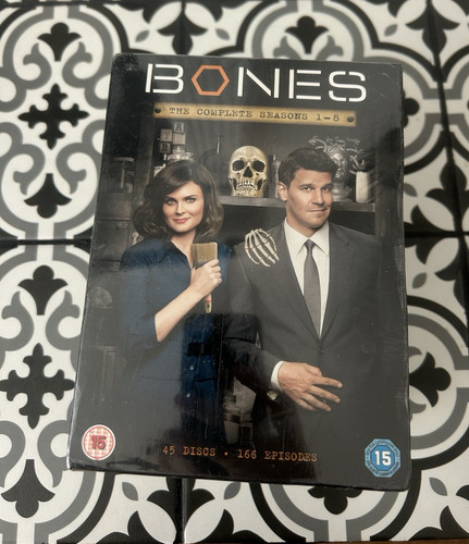 Bones complete seasons dvd - complete, 1-8