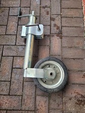 TRAILER JOCKEY WHEEL SIMOL 10 INCH SUPER SUPER HEAVY DUTY 500mm Long 60mm Wide