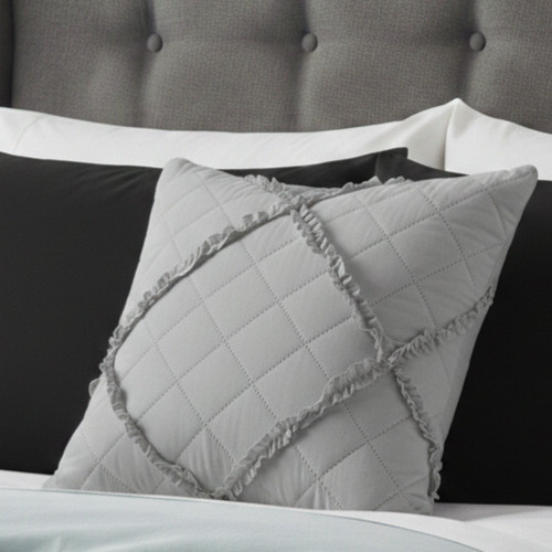 Quilted patchwork bedspread - quilted,