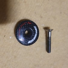 FSA carbon Stem Cap Black &