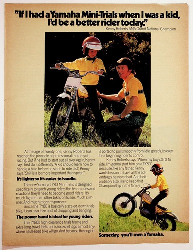 Vintage 1970s yamaha ty80 - 1970s,