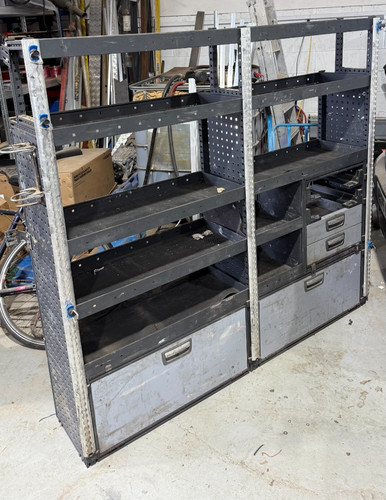 Modul system metal van racking - metal,