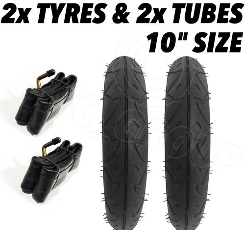 Pram tyres x tubes - x, 10"