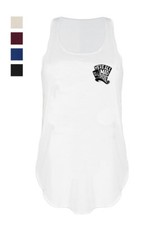 Mad Hatter print tank top shirt vest singlet Alice in wonderland tea party hat